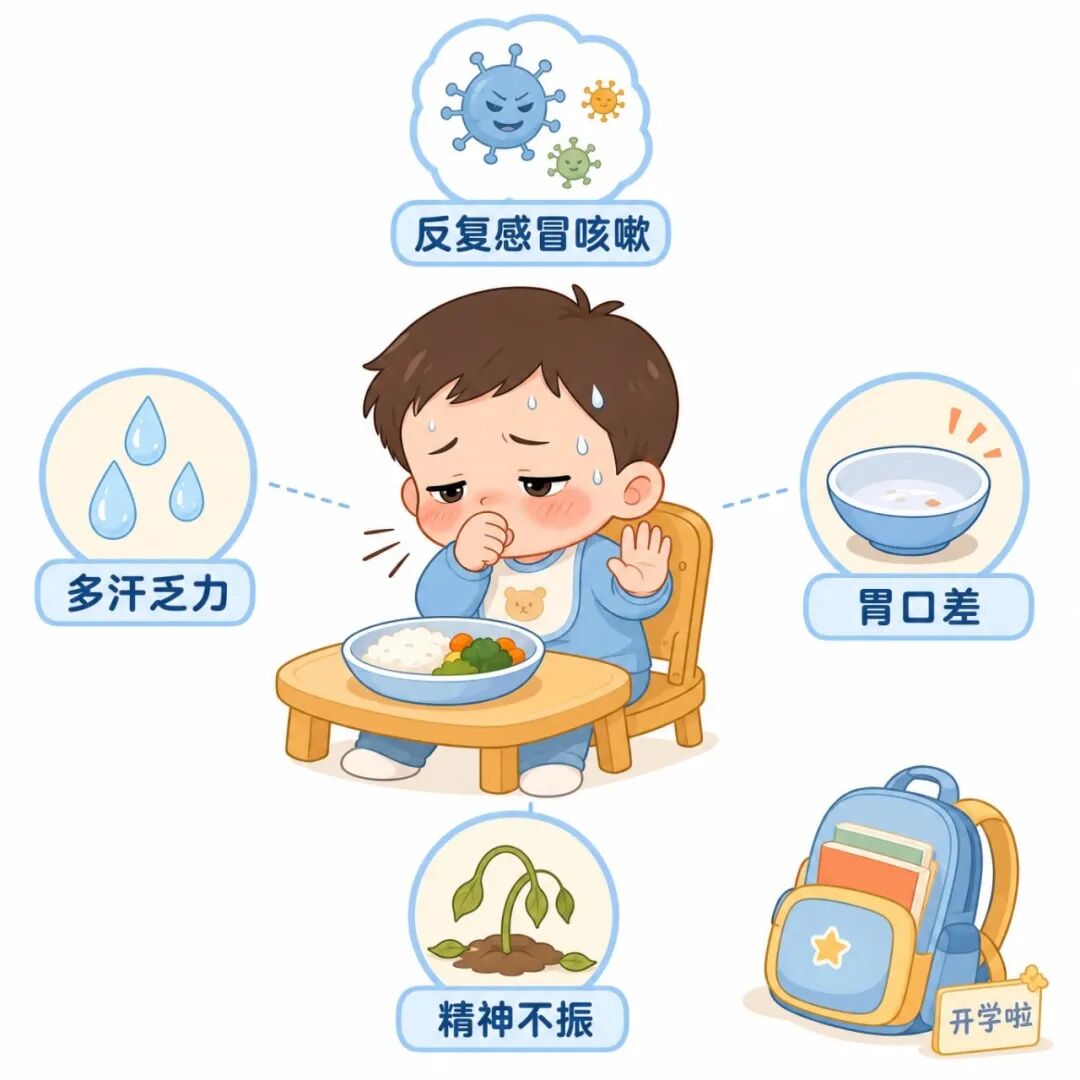 开学换季宝宝总生病？中医调脾胃+强正气，帮娃安稳度秋少遭罪！
